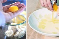 Как правильно и легко отделить желток от белка в курином яйце: способы, советы, видео